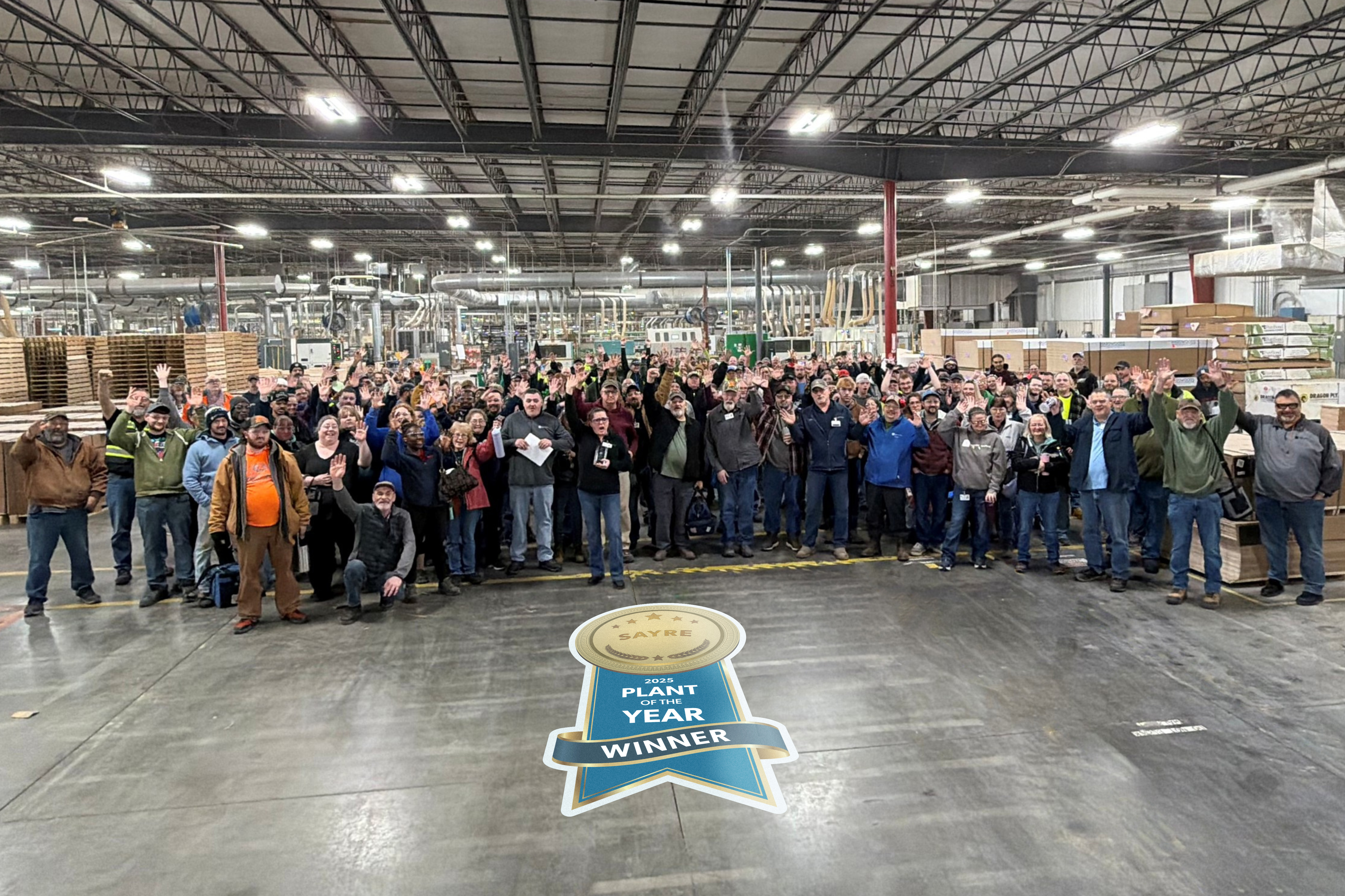 Sayre Plant of the Year Celebration